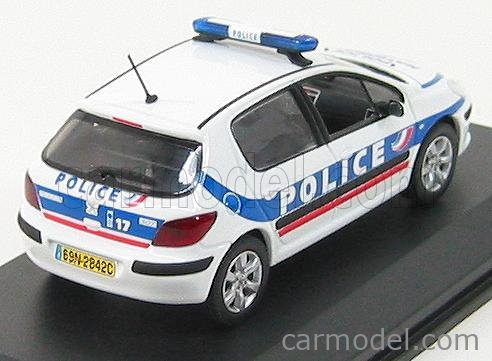 Peugeot 307 Police 2001 - 1/43 Norev