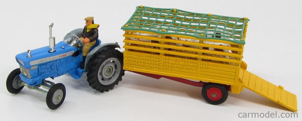 A Corgi Toys Gift Set No. 1 Ford 5000 Super Major Tractor With Beast Carrier And Animals