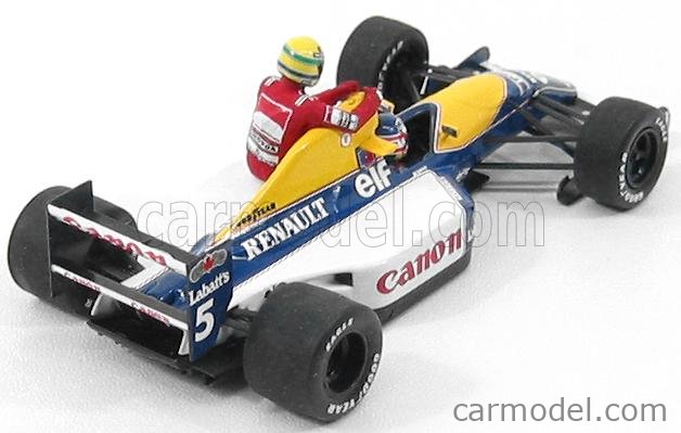 レア MINICHAMPS ウィリアムズ 1/43 マンセル FW14 1991 Williams F1 FW14B #5 Nigel Mansell 1992 World Champion 1:43