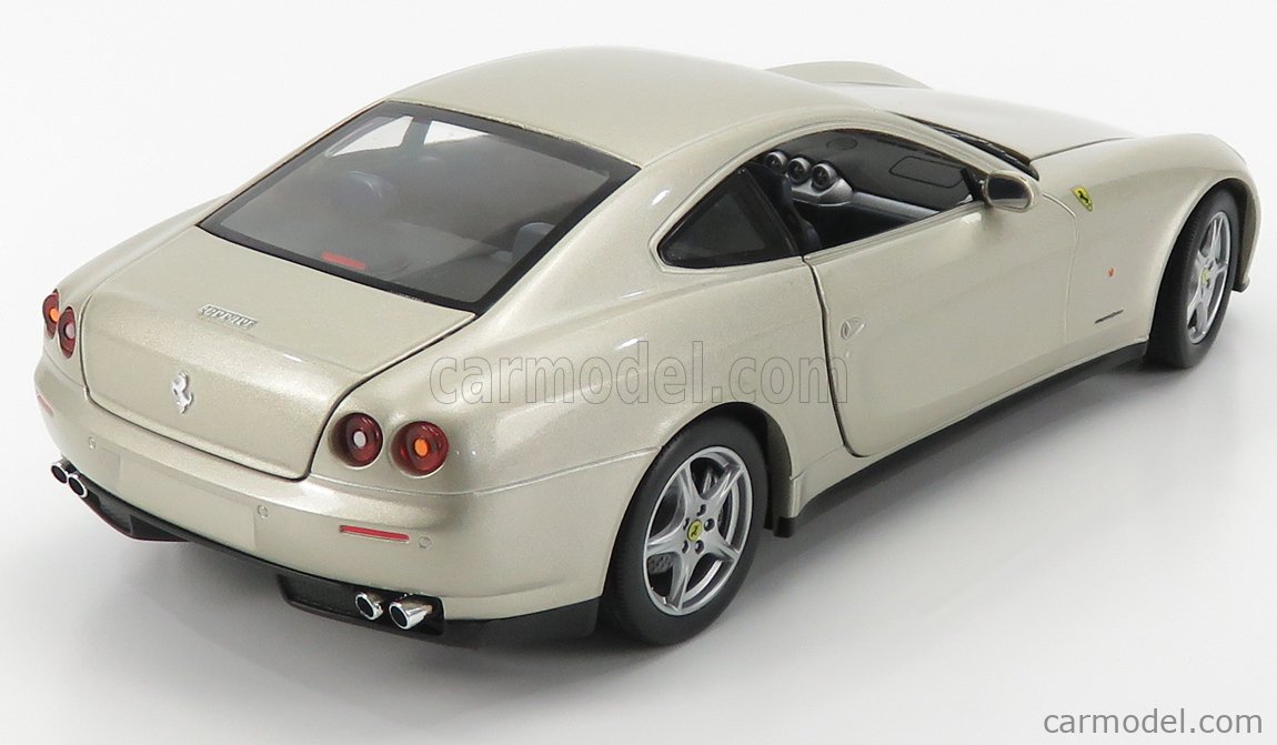 MATTEL HOT WHEELS C7524 Scale 1/18 | FERRARI 612 SCAGLIETTI 2004 SILVER