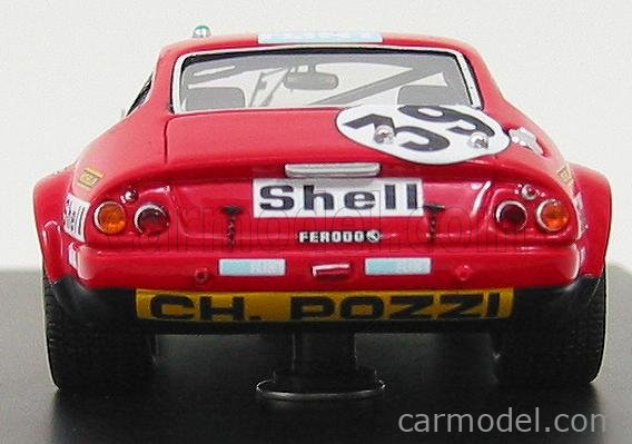 FERRARI 365 GTB/4 DAYTONA 4.4L V12 – Écurie Francorchamps N°47 – Top Model 1/43