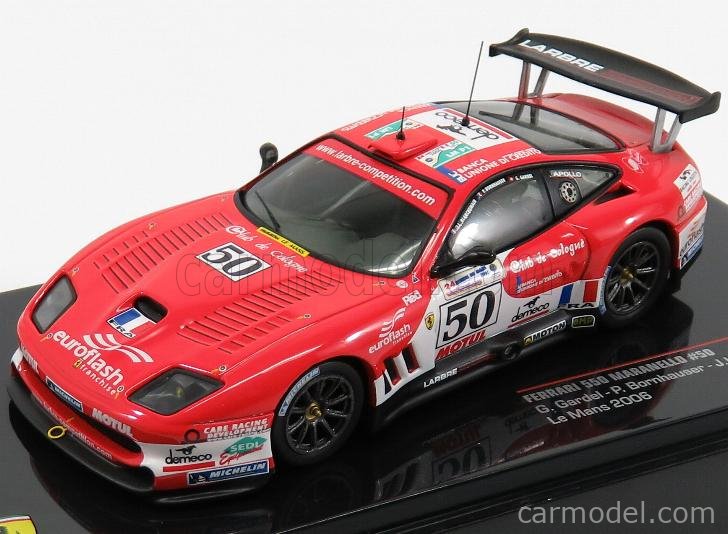 Miniature Ferrari F550 Larbre - 24h Le Mans 2006 - Échelle 1/43 - Redline Spark - Occasion Vitrine
