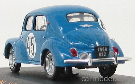 IXO-MODELS LMC085 Scale 1/43 | RENAULT 4CV N 45 LE MANS 1950 J.E.VERNET ...