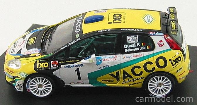 Modèle Réduit Fiat Punto S2000 Rally Condroz 2008 IXO 1/43 Neuf - Édition Limitée