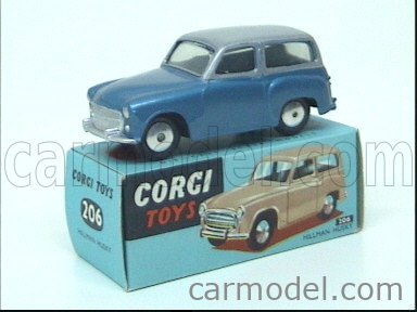 Corgi Toys: a boxed Corgi 206 Hillman - Auktionen & Preisarchiv