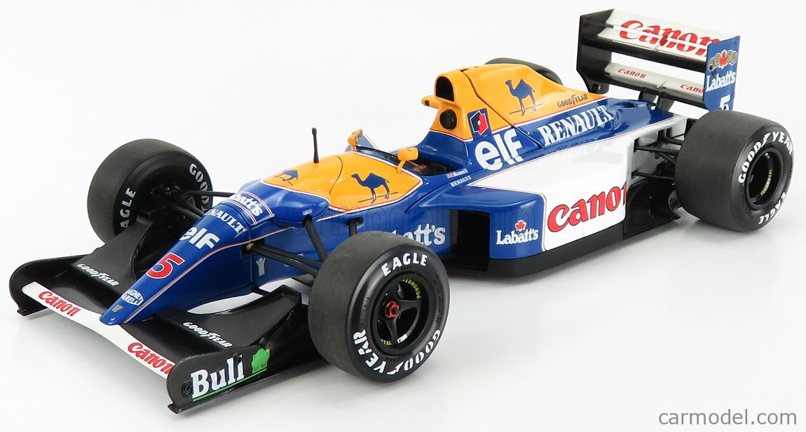 WILLIAMS - F1 FW14B RENAULT N 5 NIGEL MANSELL SEASON 1992 WORLD CHAMPION