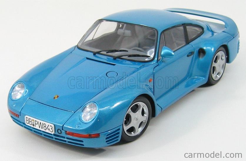 EXOTO MTB00006 Scale 1/18 | PORSCHE 959 1986 BLUE MET