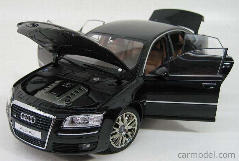 KYOSHO 09211BK Scale 1/18 | AUDI A8 4.2 TDI 2006 BLACK