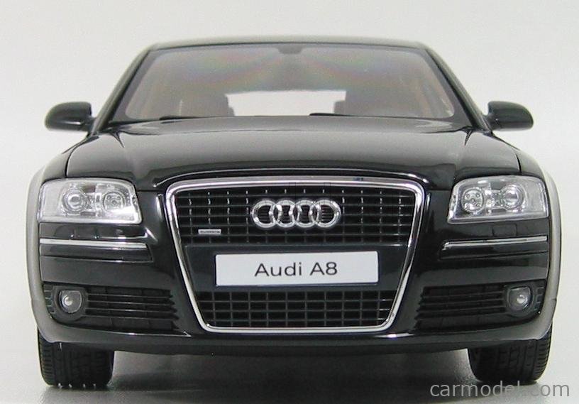 KYOSHO 09211BK Scale 1/18 | AUDI A8 4.2 TDI 2006 BLACK