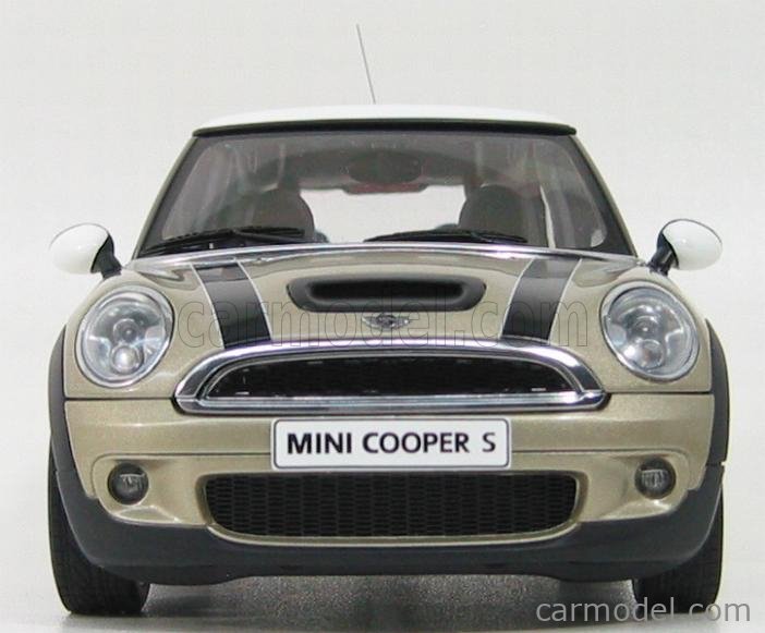 AUTOART 75007 Scale 1/18 | MINI COOPER S 2006 GOLD MET WHITE