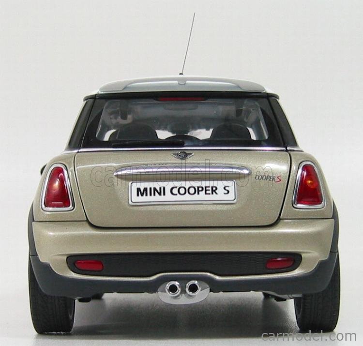 AUTOART 75007 Scale 1/18 | MINI COOPER S 2006 GOLD MET WHITE