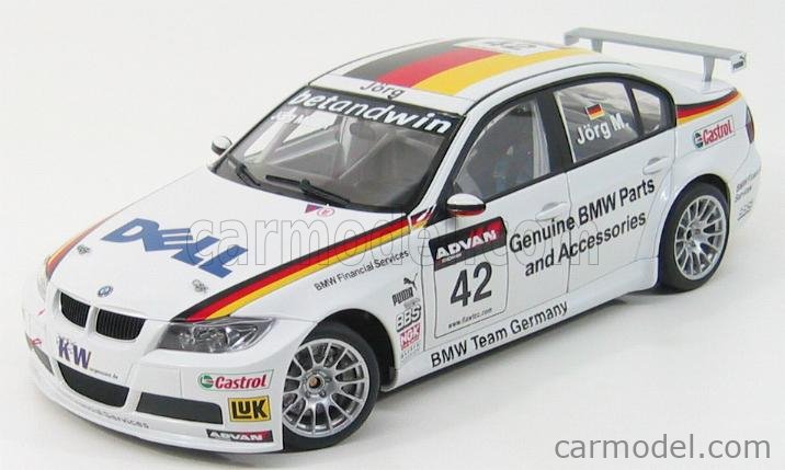 早い者勝ち BMW WTCC E46320iレースカー42号車 1/18