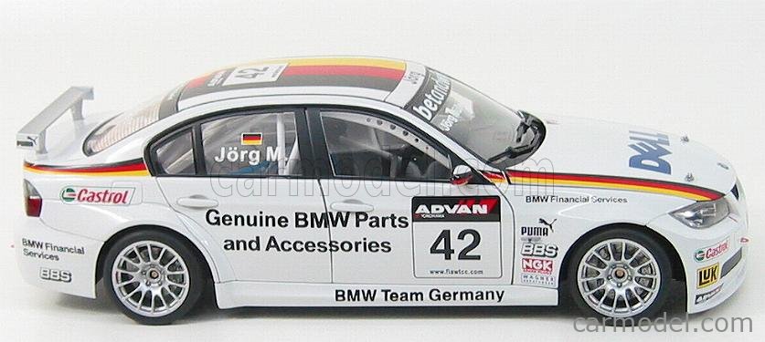 BMW 320si WTCC 2006 AUTOart ミニカー BMW 320si WTCC 2006 AUTOart ミニカー 1:18 Autoart BMW 320si