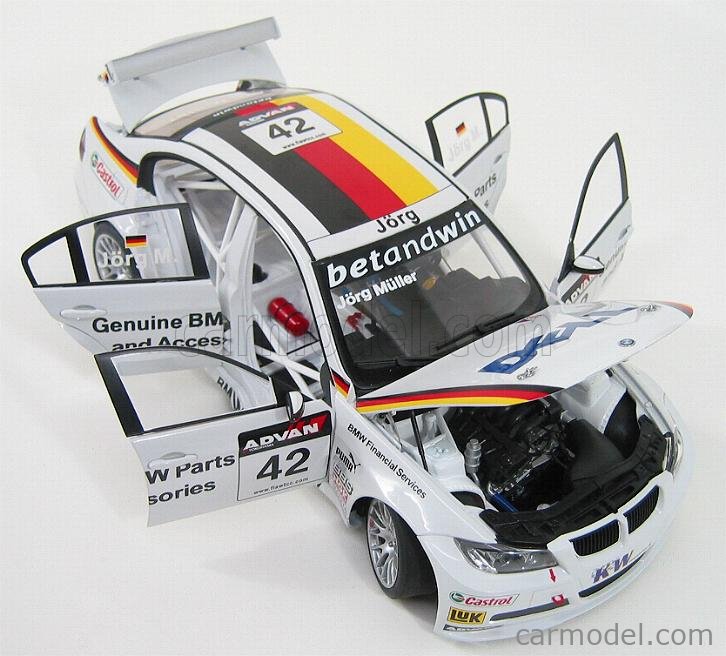 AUTOART 80647 Scale 1/18 | BMW 3-SERIES 320Si N 42 TEAM