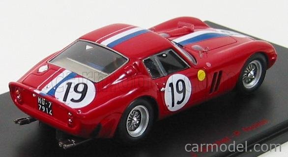 FERRARI - 250 GTO N 19 2nd 24h LE MANS 1962 PIERRE NOBLET - JEAN GUICHET