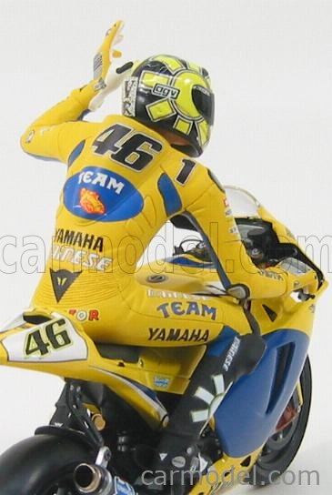 Valentino Rossi Pilota Pregara Figure MotoGP 2006 1:12 Model MINICHAMPS 