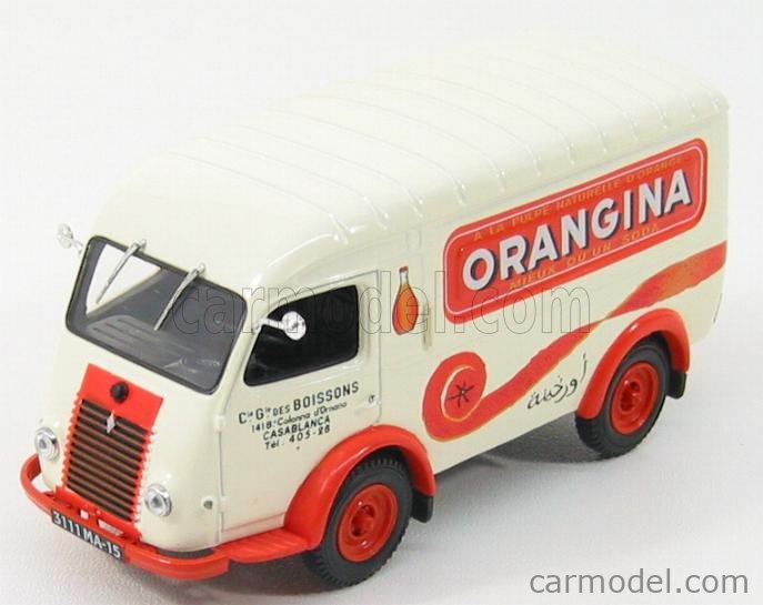 Renault 1000 KG Fourgon Orangina 1:43 Norev Modellino Auto Nuovo