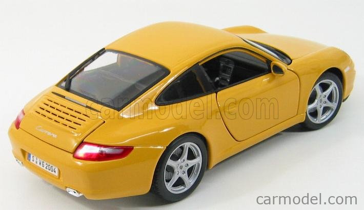 MAISTO 31691 Scale 1/18 | PORSCHE 911 997 CARRERA YELLOW
