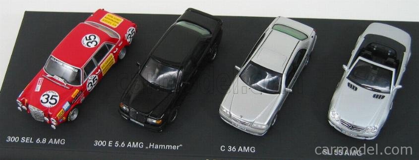 ミニカー spark model W124AMGhammer SPARK MINICHAMPS AMG-40-YEARS Scale 1/43 | MERCEDES BENZ AMG