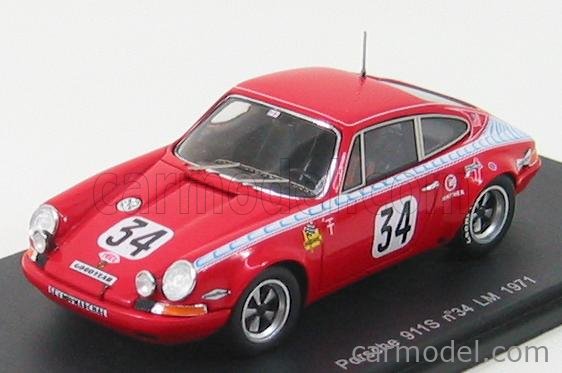 SPARK-MODEL S1963 Echelle 1/43 | PORSCHE 962C N 34 24h LE MANS 1989 J.ALMERAS - J.M.ALMERAS - A