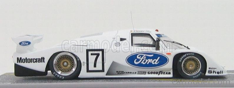 Miniature Ford C100 N°7 Le Mans 1982 - Bizarre BZ340 échelle 1/43 - Résine - Occasion Comme Neuf