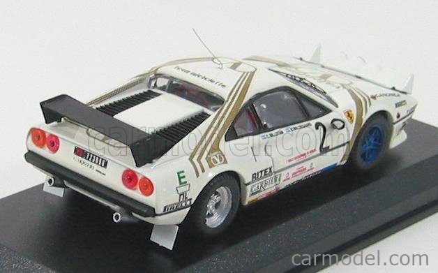 Miniature voiture auto 1:43 Best Model Ferrari 308 Gtb Turbo Enzo diecast