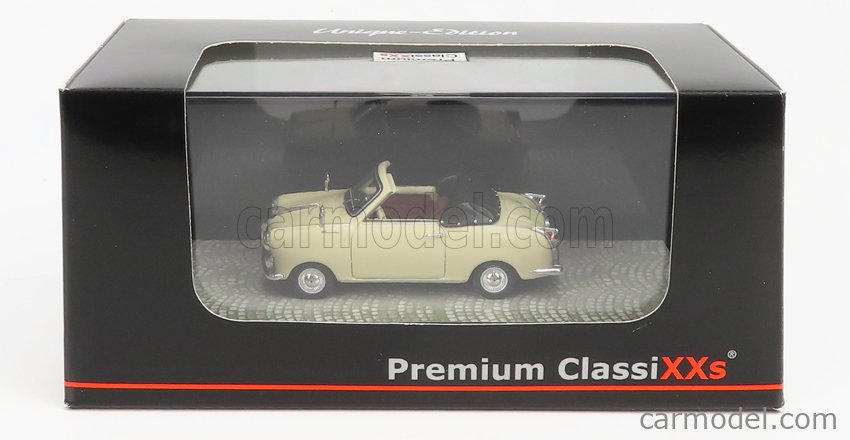 Lot Premium ClassiXXs 1:43 – Goggomobile Cabriolet & Zundapp Janus – Miniatures Neuves