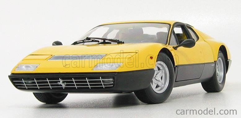 KYOSHO 08173Y Scale 1/18 | FERRARI 365 GT4/BB 1973 YELLOW