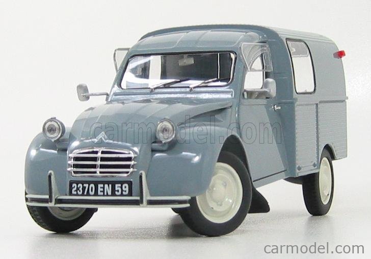 SOLIDO 8182 Scale 1/18 | CITROEN 2CV VAN - CAMIONNETTE 1969 GREY