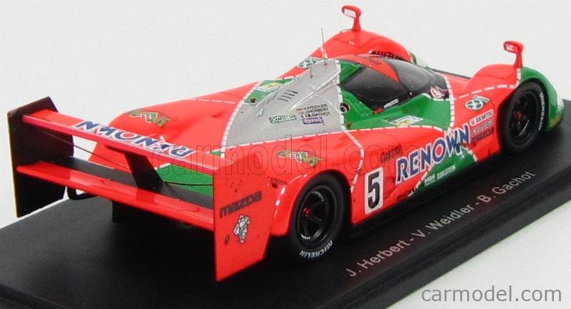 1/43 Spark S0798 Mazda MXR-01 No.5 LM 1992 マツダ
