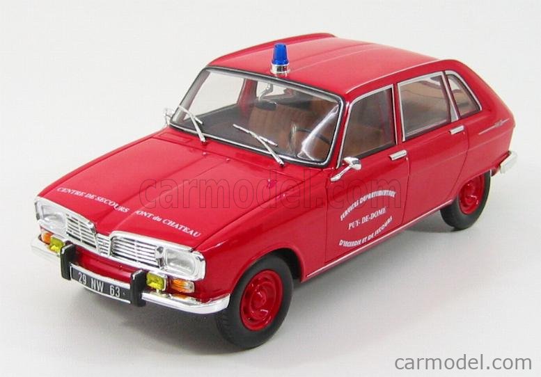 Renault 16 1968 Bomberos Norev Escala 1/18