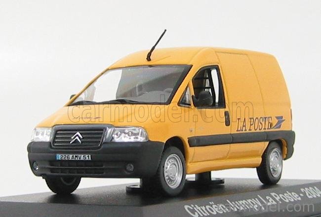 NOREV 155802 Scale 1/43 | CITROEN JUMPY VAN LA POSTE 2004 YELLOW