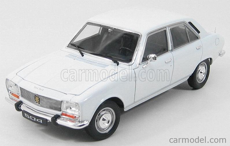【新発売】 1/18 Scale WE18001W WELLY | WHITE 1975 504 PEUGEOT ミニカー