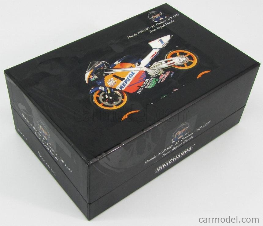 ミニチャンプス 1/12 HONDA NSR500 GP1997 Repsol MINICHAMPS 122976101 Масштаб 1/12 | HONDA NSR500 REPSOL