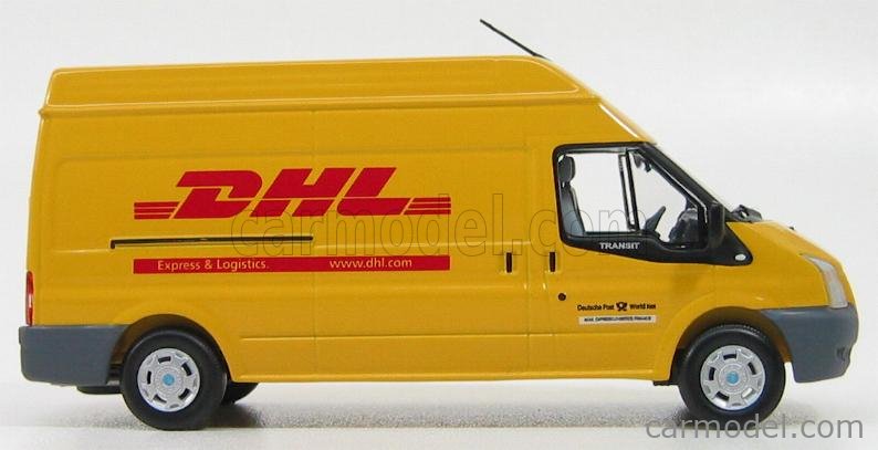 MINICHAMPS 400085560 Scale 1/43 | FORD ENGLAND TRANSIT 2006 VAN - DHL ...