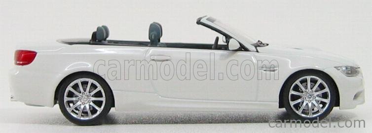 MINICHAMPS 80420430947 Scale 1/43  BMW 3-SERIES M3 (E93) CABRIOLET 2008 WHITE