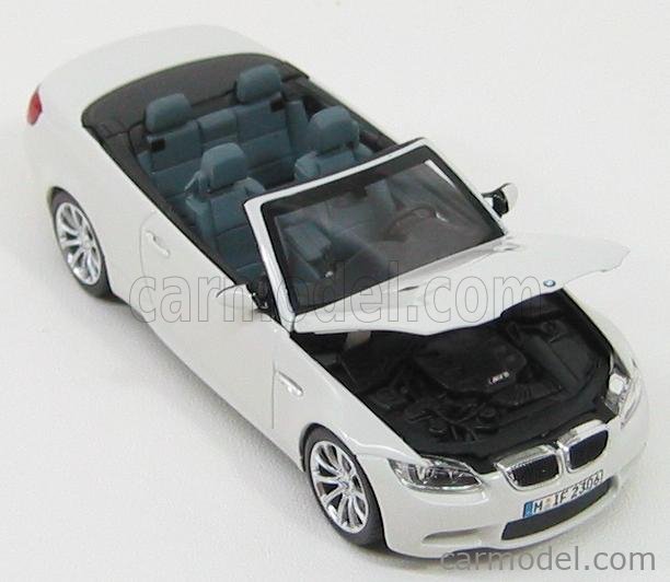 MINICHAMPS 80420430947 Scale 1/43  BMW 3-SERIES M3 (E93) CABRIOLET 2008 WHITE