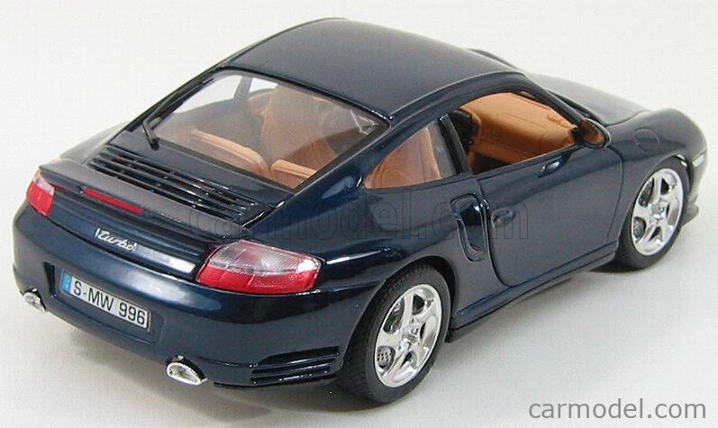 Burago ポルシェ911turbo 1/18 Bburago 1999 Porsche 911 (996) Turbo Maroon New Gold