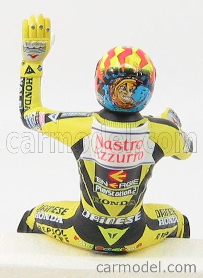 Valentino Rossi Pilota Figure World Champion 2001 1:12 Model 312010046 
