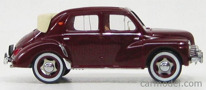 IXO-MODELS CLC151 Scale 1/43 | RENAULT 4CV DECOUVRABLE 1955 BORDEAUX