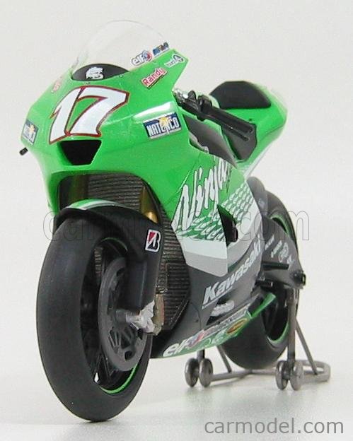Miniature Moto GP IXO 1:12 Kawasaki Ninja ZX-RR Randy De Puniet 2006 – Neuve En Boîte