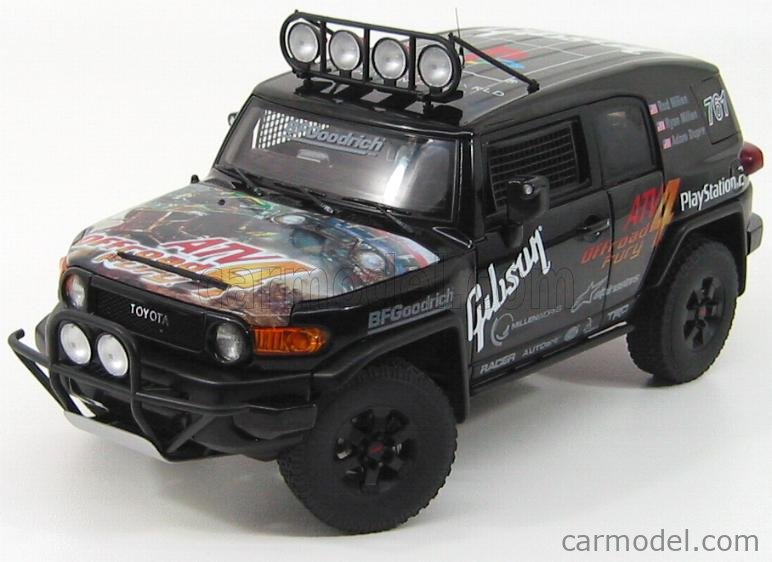 AUTOART 80716 Scale 1/18 | TOYOTA BAJA FJ CRUISER 2007 BLACK