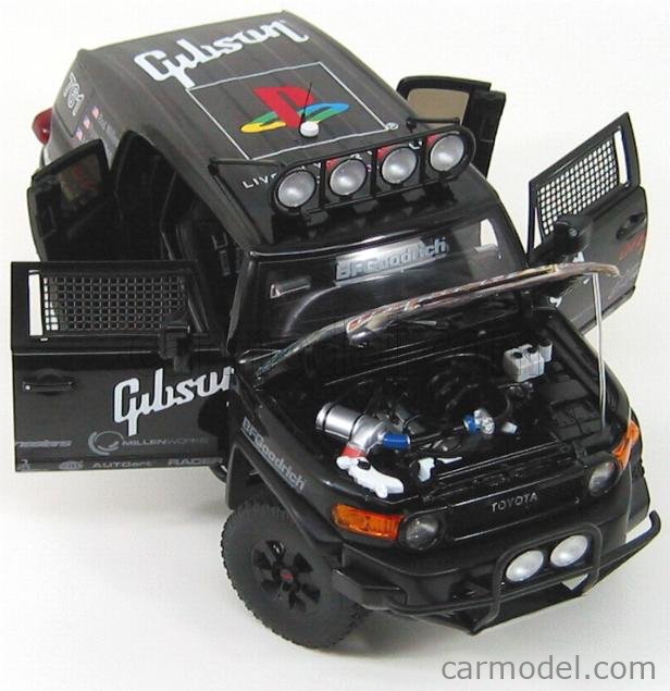 AUTOART 80716 Scale 1/18 | TOYOTA BAJA FJ CRUISER 2007 BLACK