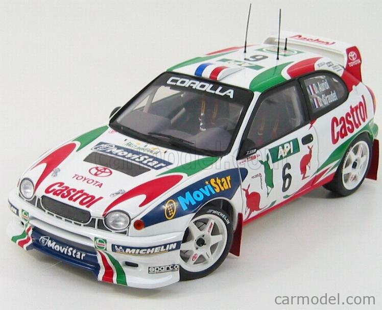 TOYOTA - COROLLA WRC N 6 RALLY AUSTRALIA 1998 AURIOL - GIRAUDET