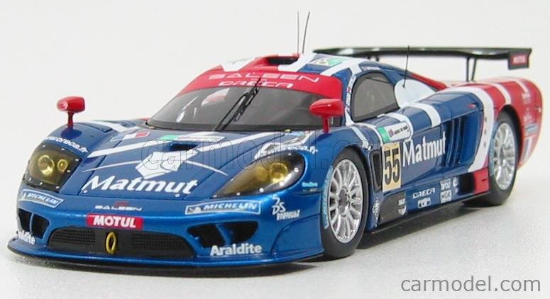 FLY 88260 SALEEN S7R 1000KM SPA ELMS 2006 NEW 1/32 SLOT CAR IN DISPLAY CASE 