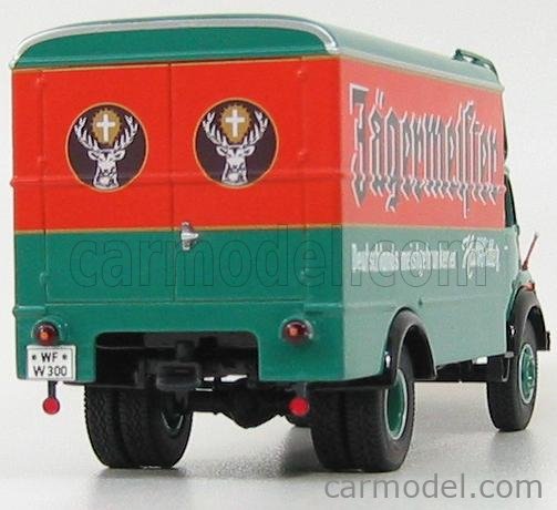 Schuco 1:43 Mercedes-Benz LP 608 Camion Coffre Porsche 03521 modèle