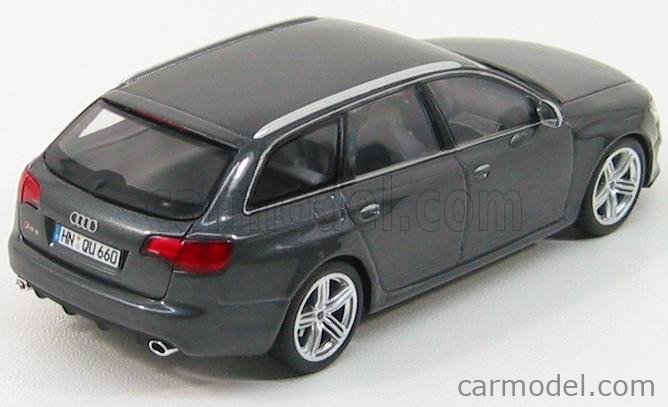 MINICHAMPS 5010710233 Scale 1/43 | AUDI A6 RS6 AVANT 2008 DARK GREY MET