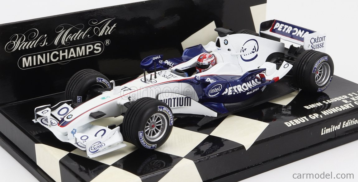 ミニチャンプス F1 1/43 BMWザウバー ベッテル テストドライバー ミニチャンプス F1 1/43 BMWザウバー ベッテル テストドライバー