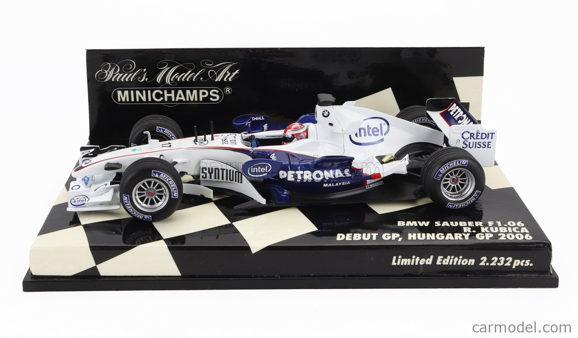 MINICHAMPS 400060217 Scale 1/43 | BMW F1 SAUBER F1.06 N 17 GP