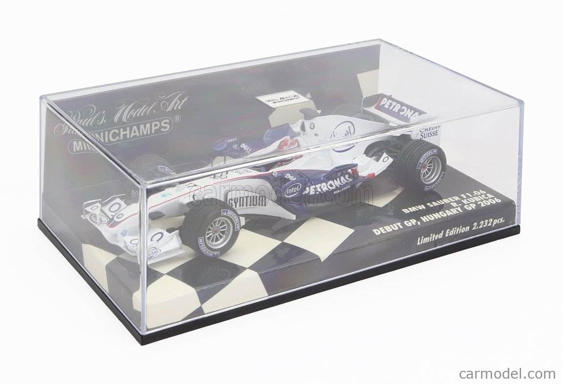 【値引き】1/43ミニチャンプスBMW Sauber F1.06 & F1.07 値引き】1/43ミニチャンプスBMW Sauber F1.06 & F1.07 1/43 BMW